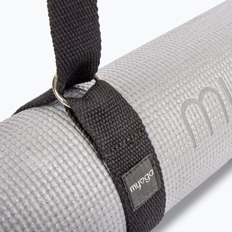 Yoga strap Myga 2 w 1 black 5