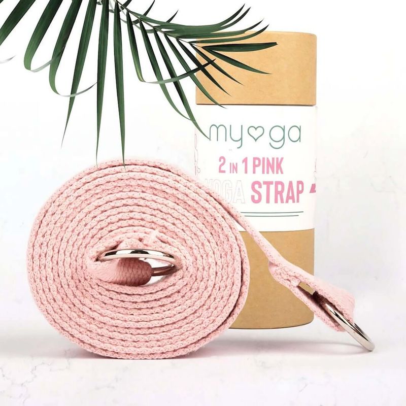 Yoga strap Myga 2 in 1 RY1133 pink 8