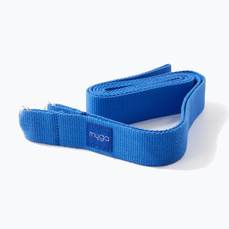 Yoga strap Myga 2 w 1 blue 2