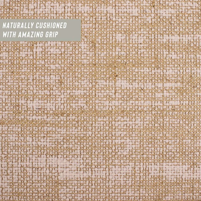 Yoga mat Myga Jute 5 mm beige 7