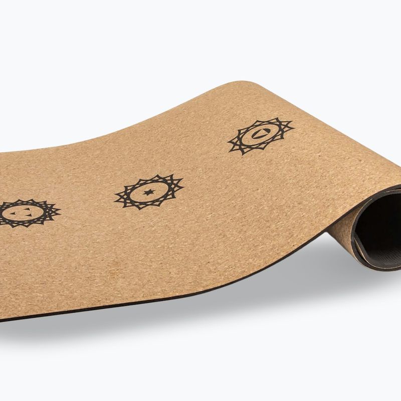 Yoga mat Myga Chakra XL 6 mm brown 4