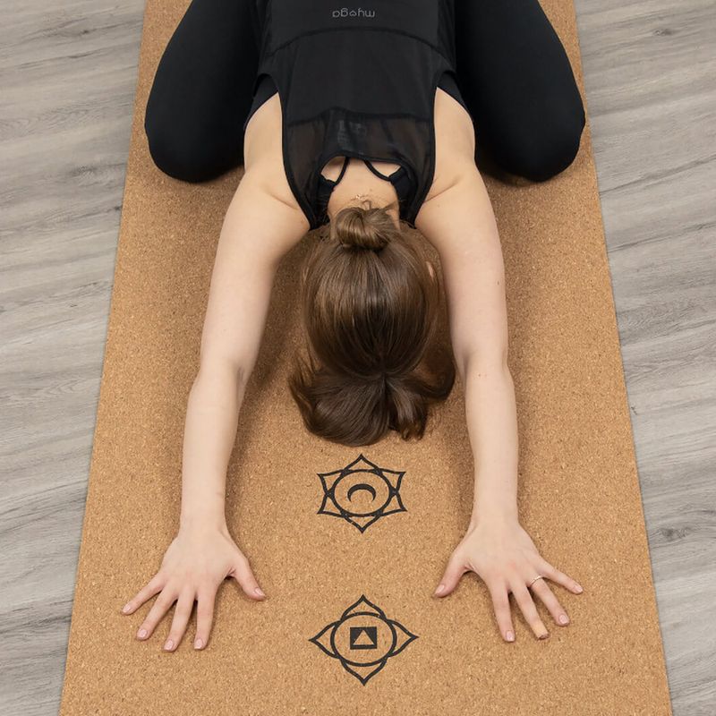 Yoga mat Myga Chakra XL 6 mm brown 9