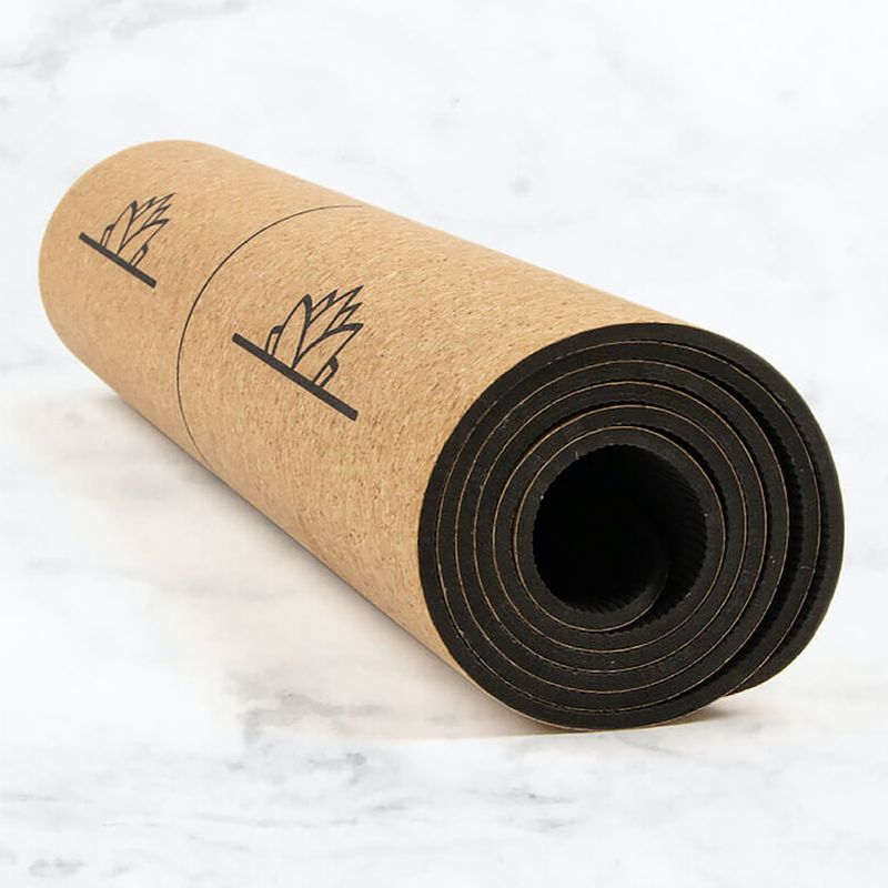 Yoga mat Myga Alignment XL 6 mm brown 9