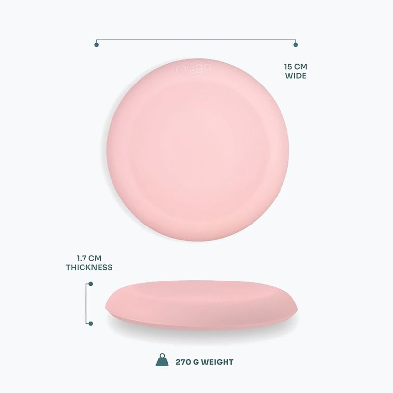 Yoga gel pad Myga Support Pad pink 7