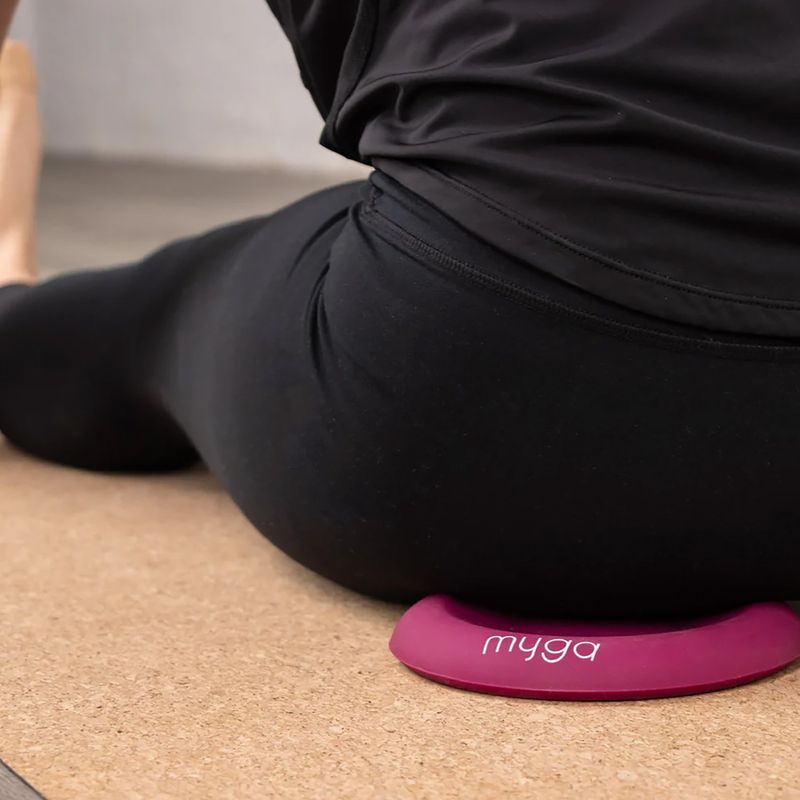 Gel yoga pad Myga Support Pad purple 3