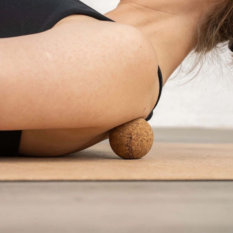 Massage ball Myga 5 cm brown 5