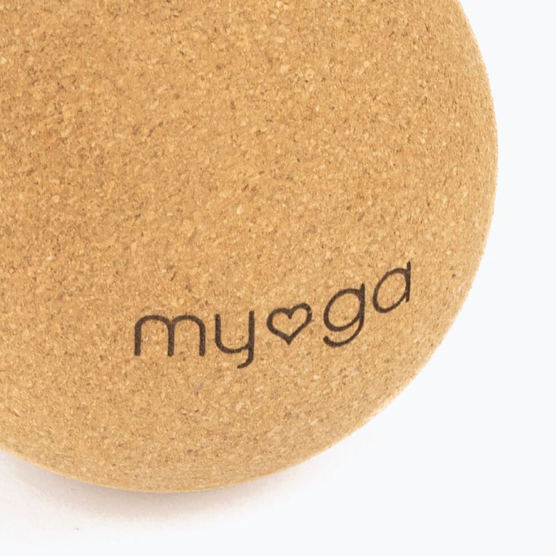 Massage ball Myga brown 2