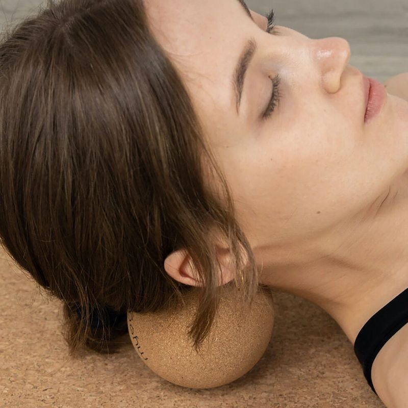 Massage ball Myga brown 7