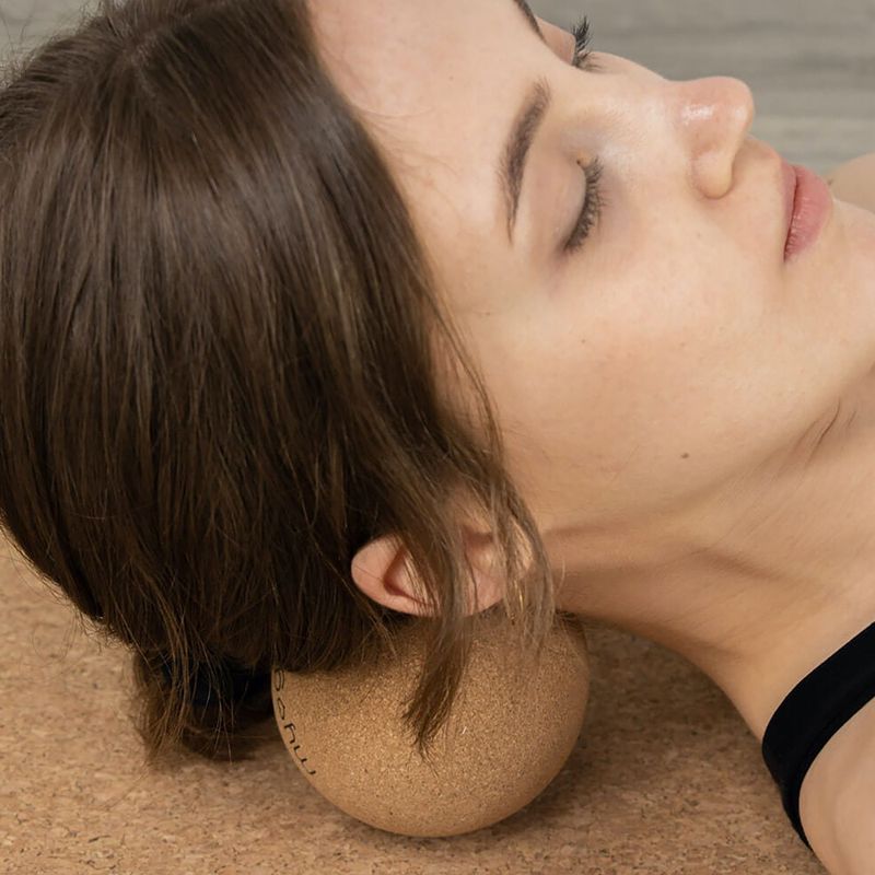 Massage ball Myga brown 11