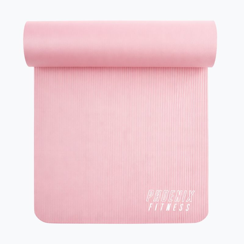 Yoga mat Phoenix Fitness pink 3