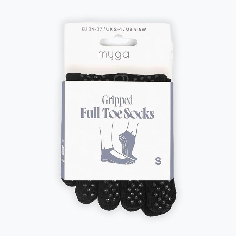 Socks Myga Toe black 4
