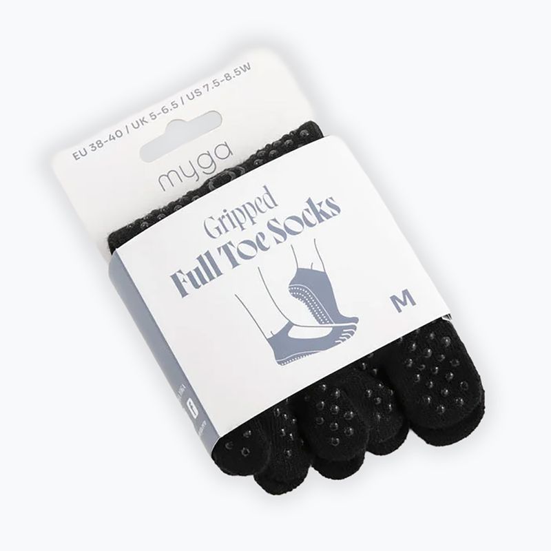 Socks Myga Toe black 7