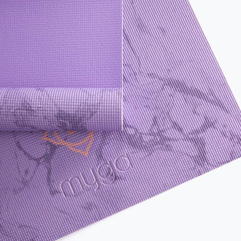 Yoga mat Myga Chakra 6 mm purple 5