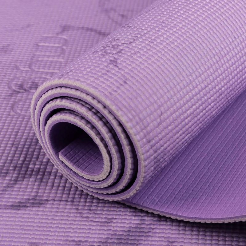Yoga mat Myga Chakra 6 mm purple 9