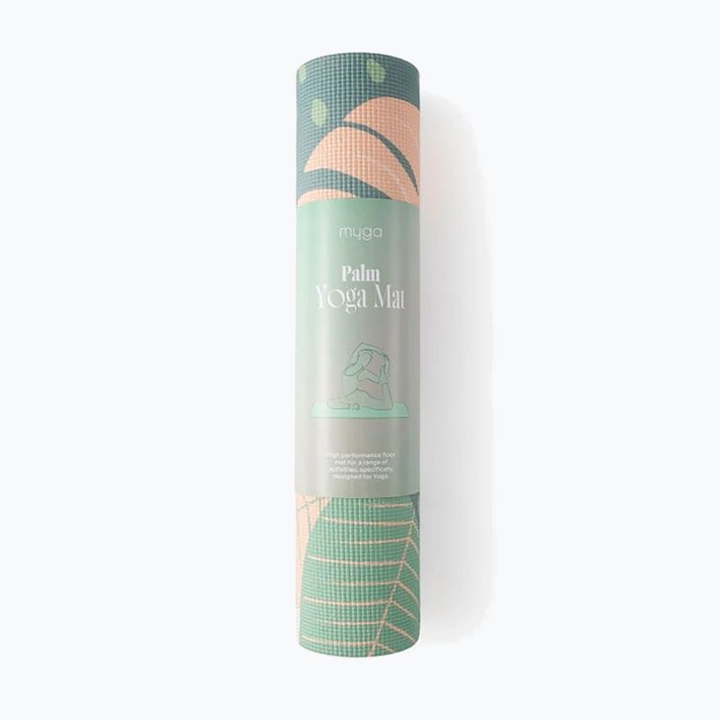 Yoga mat Myga Palm 6 mm green 8