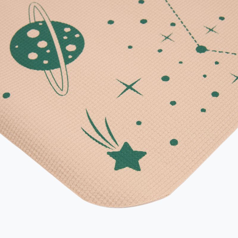 Yoga mat Myga Dino 3 mm beige 4