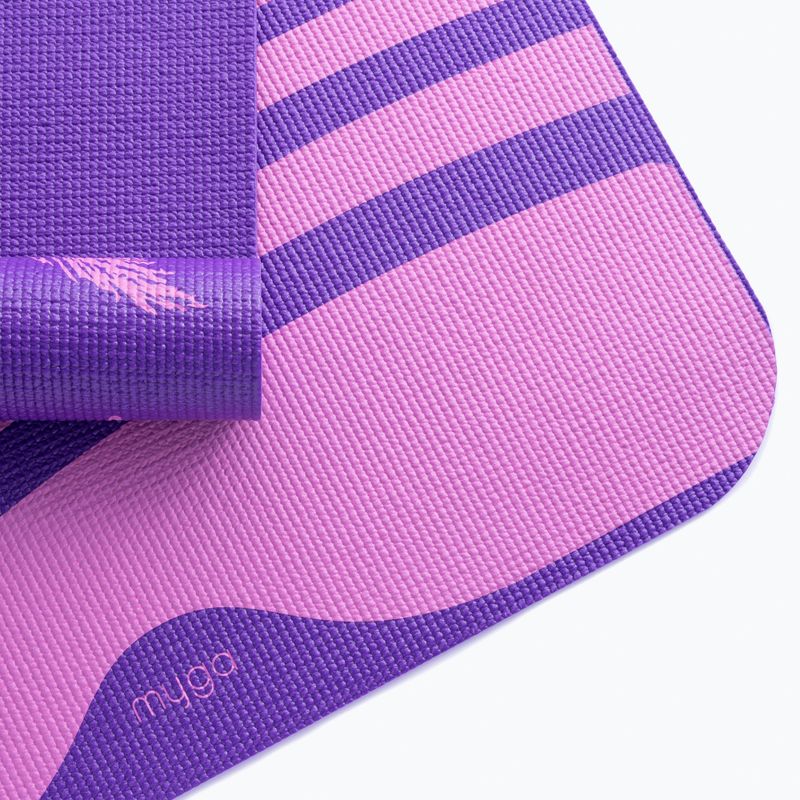 Yoga mat Myga Unicorn 3 mm purple 6
