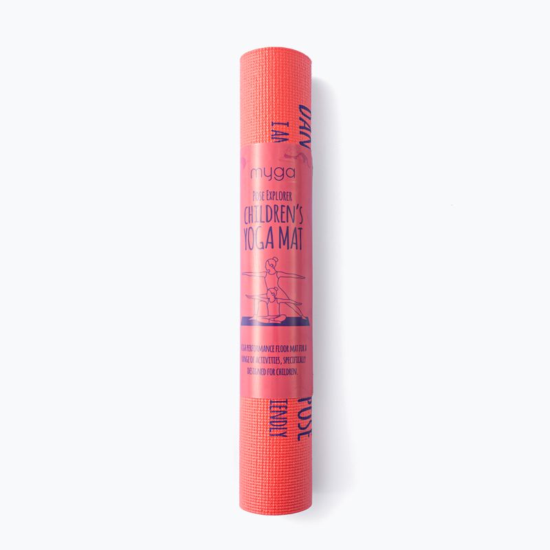 Yoga mat Myga Pose 3 mm red 7