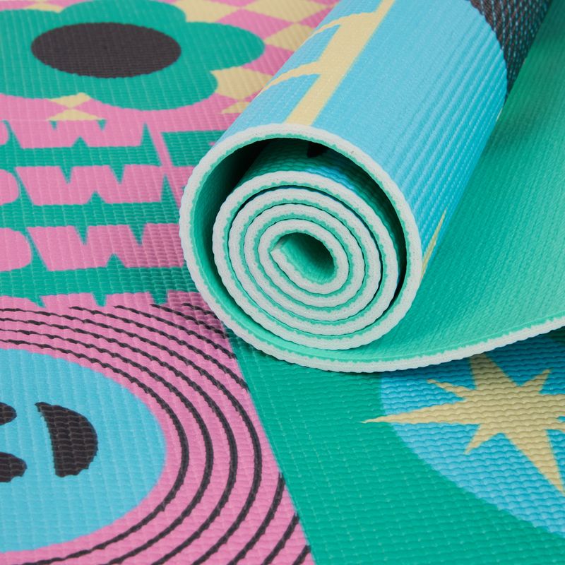 Yoga kit Myga Spirit Yoga Set mat + block + strap turquoise 10