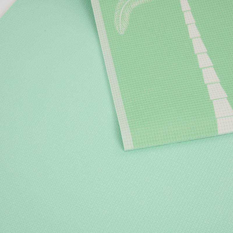 Yoga kit Myga Sage Palm Yoga Set mat + block + strap green 4