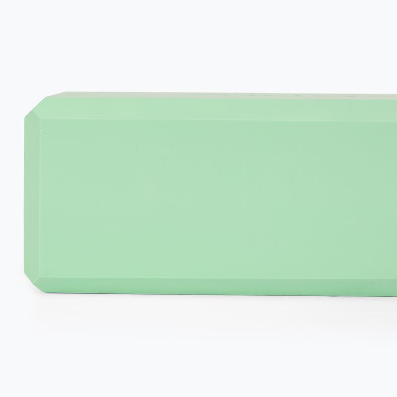 Yoga kit Myga Sage Palm Yoga Set mat + block + strap green 6