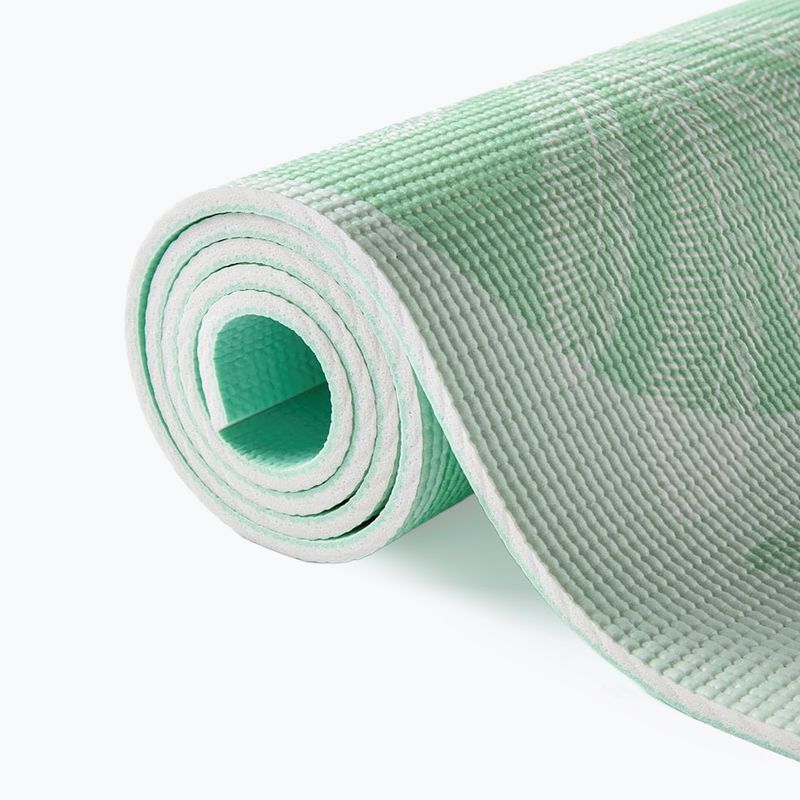 Yoga kit Myga Sage Palm Yoga Set mat + block + strap green 16