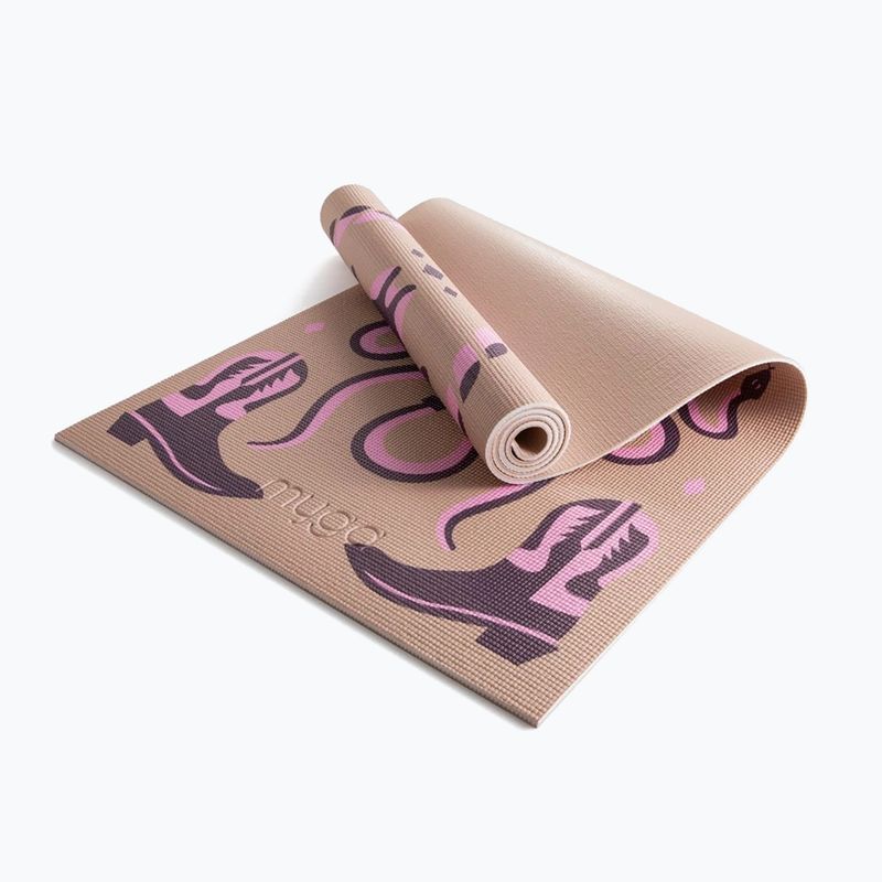 Yoga mat Myga Cowgirl 6 mm brown 3