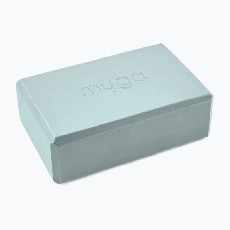 Myga Foam Block yoga brick blue 2