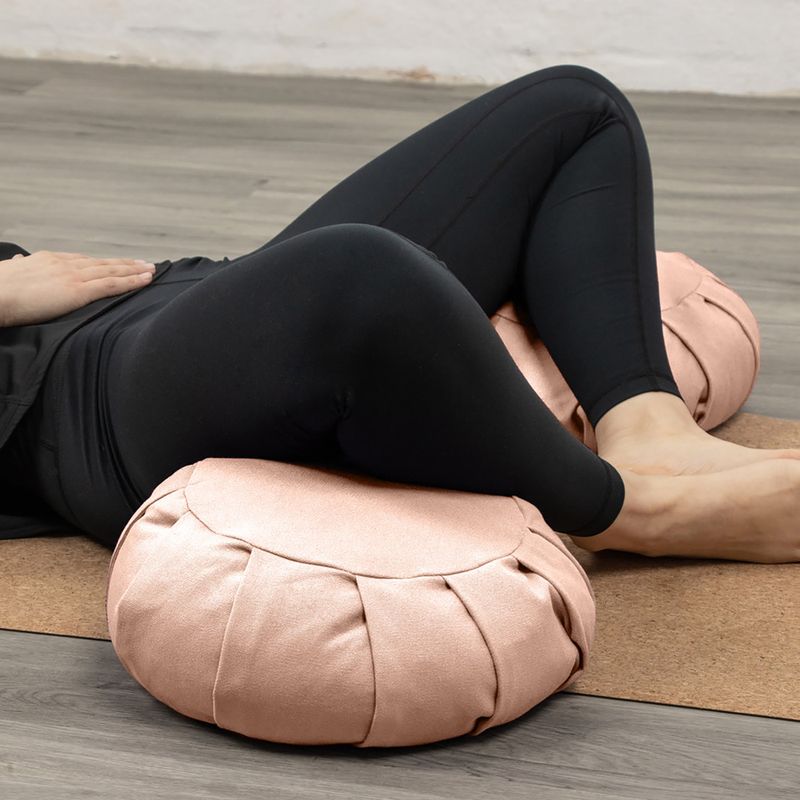 Meditation cushion Myga Zafu pink 6
