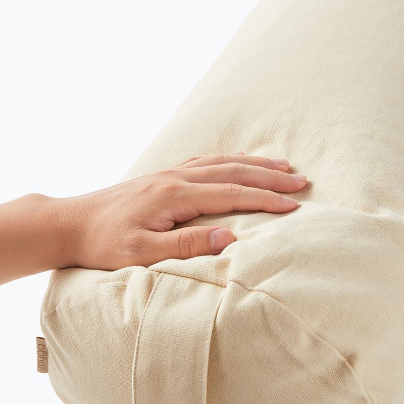 Yoga bolster Myga beige 3