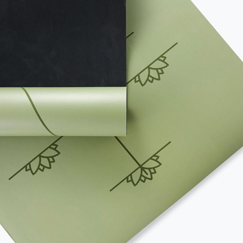 Yoga mat Myga Alignment XL 6 mm green 3