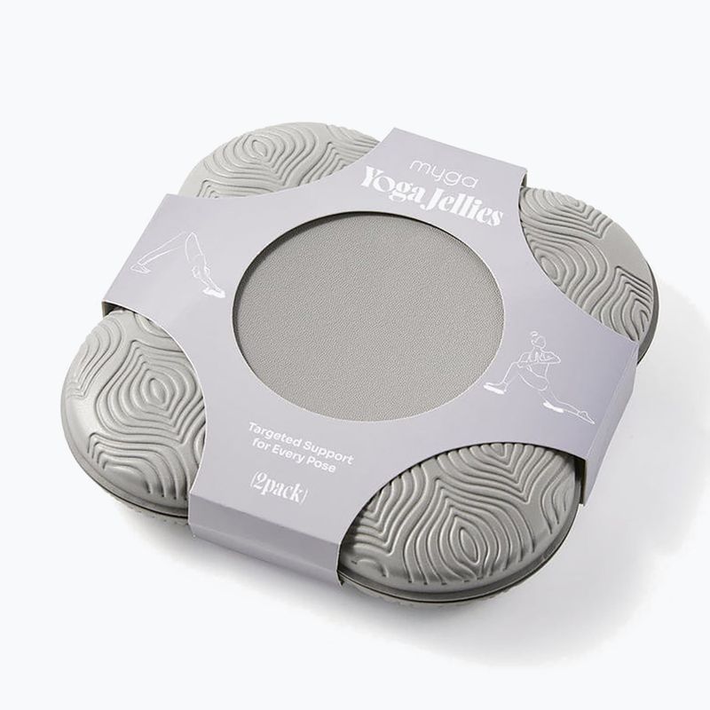 Yoga gel pad Myga 2 pcs. grey 5