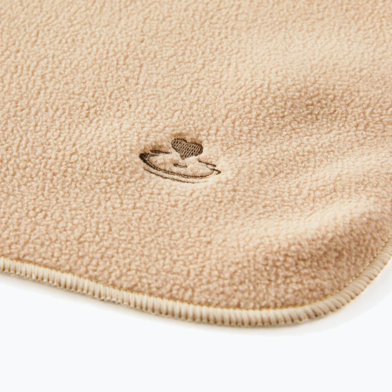 Yoga blanket Myga Fleece sand 4