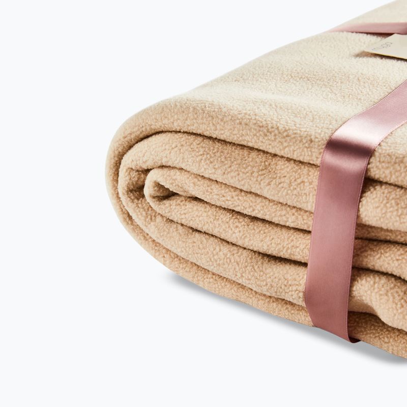 Yoga blanket Myga Fleece sand 9