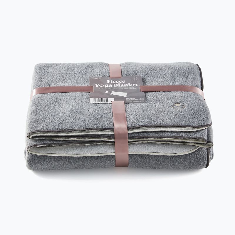 Yoga blanket Myga Fleece stone 2