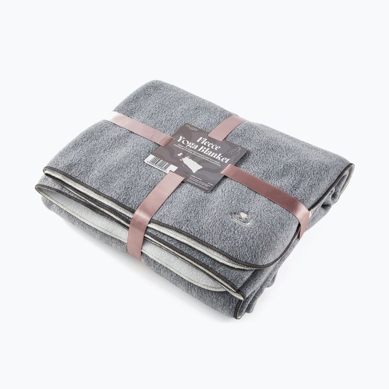 Yoga blanket Myga Fleece stone 3