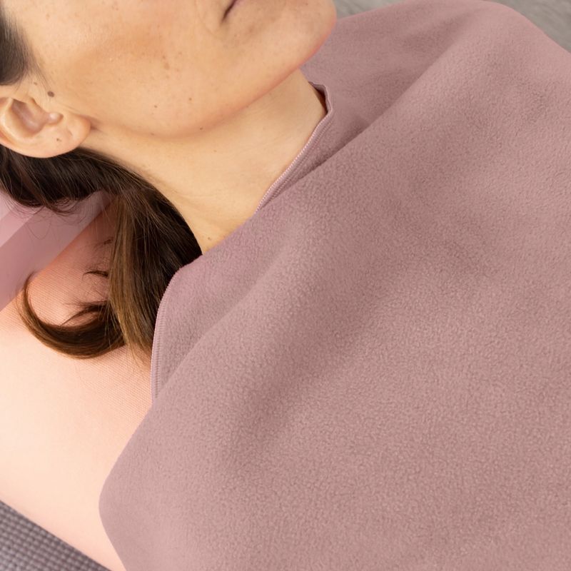 Yoga blanket Myga Fleece blush 11