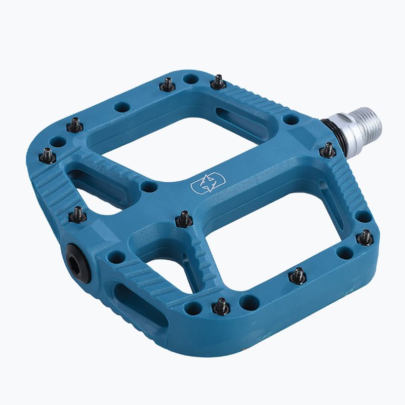 OXC Loam 20 Flat blue bicycle pedals