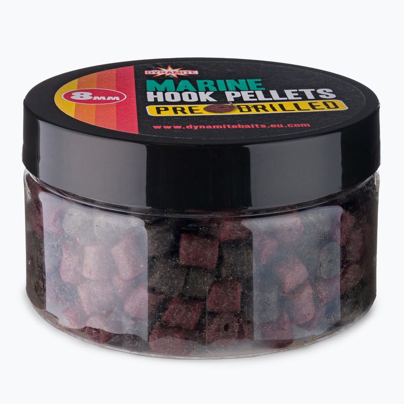 Dynamite Baits Pre-Drilled HP Marine Halibut red-brown method pellets ADY040962
