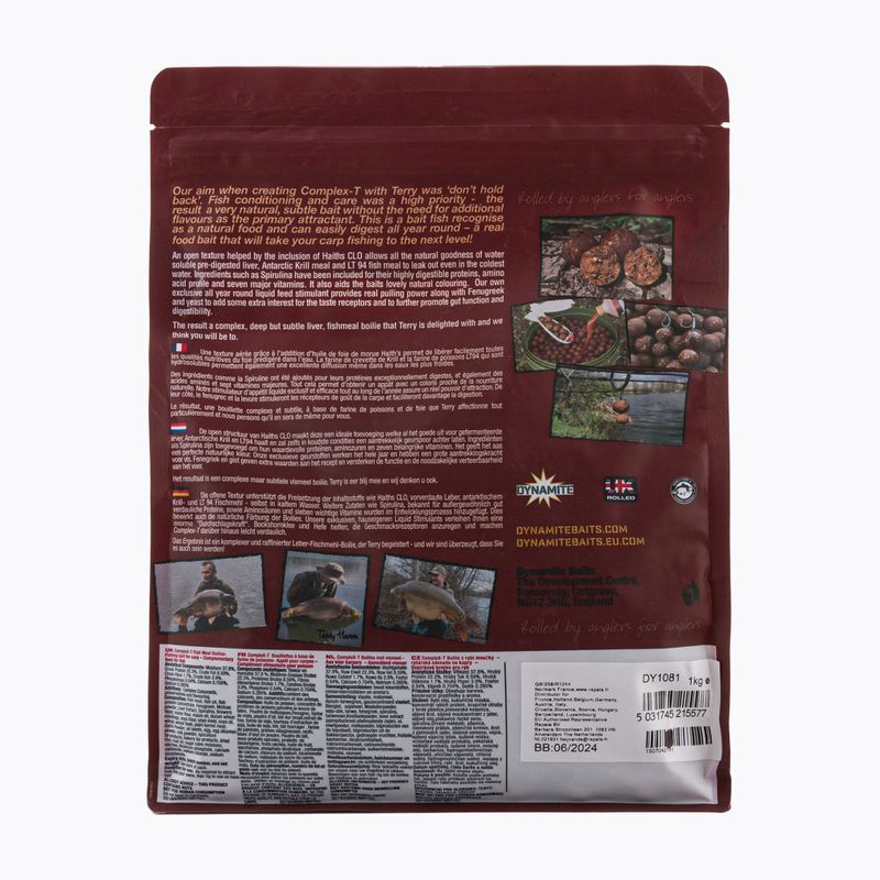 Dynamite Baits Complex-T carp pellets brown ADY041081 2