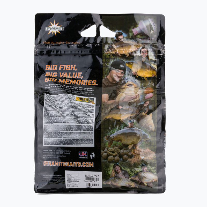 Dynamite Baits Hot Fish & GLM brown carp pellets ADY041536 2