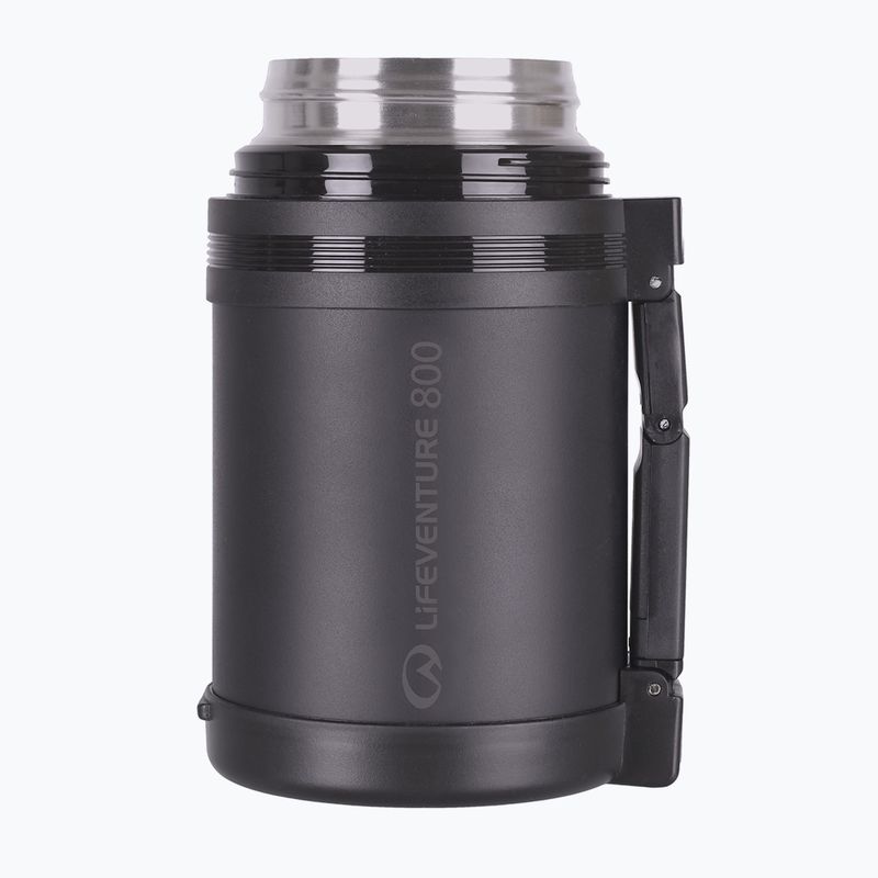 Lifeventure TiV Widemouth Vacuum Flask 800 ml dark grey 4
