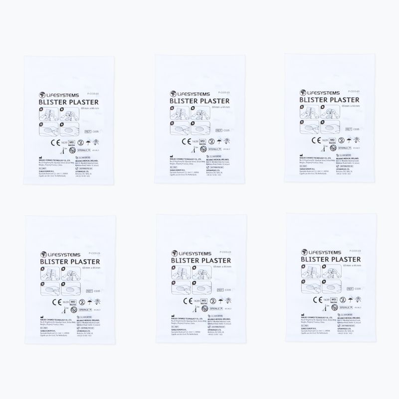 Lifesystems Blister Plasters 6-pack 3
