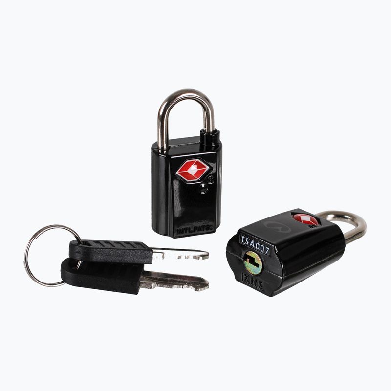 Lifeventure TSA Mini Padlocks 2 pack black 2