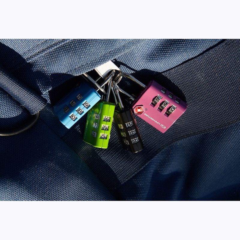 Lifeventure TSA Combi Lock padlock green 5