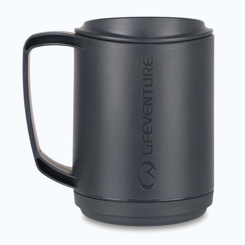 Lifeventure Ellipse Insulated Mug 350 ml black