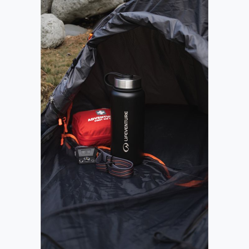Lifeventure Stainless Steel Flask 1000 ml thermal bottle black 7