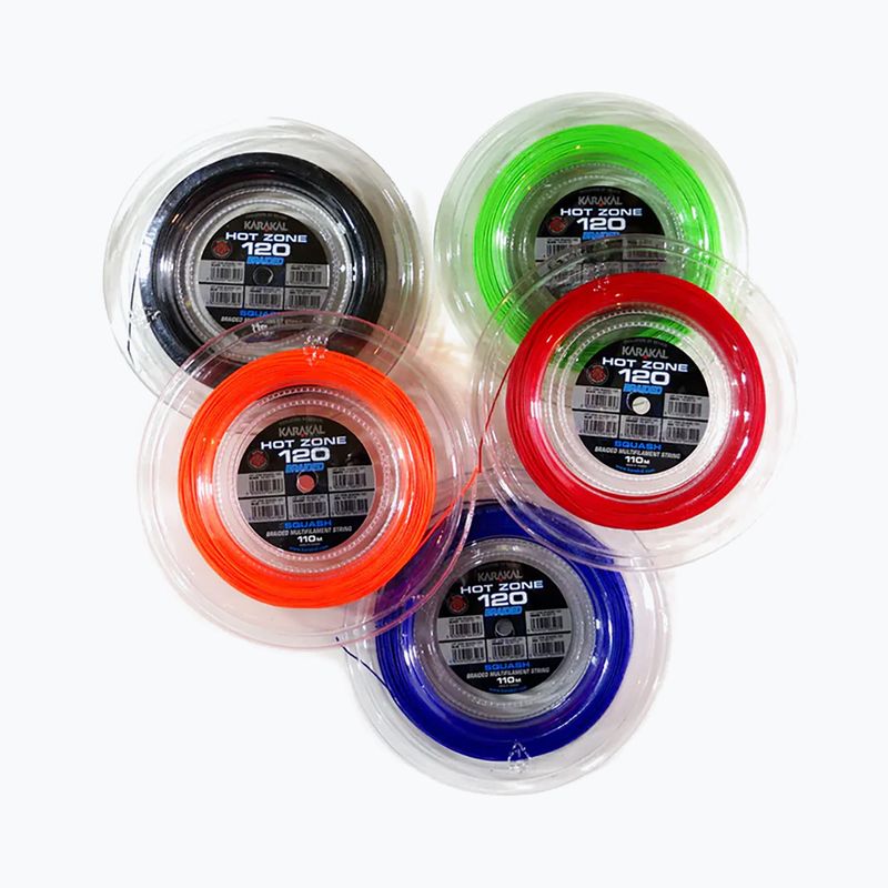 Squash string Karakal Hot Zone Braided 120 11 black 2