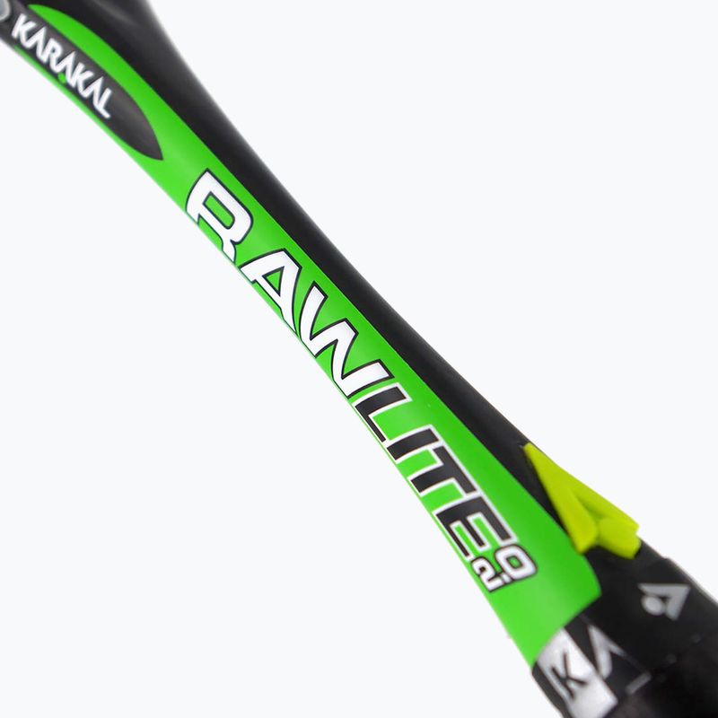 Squash racket Karakal Raw Pro Lite 2.0 black-green KS21001 11