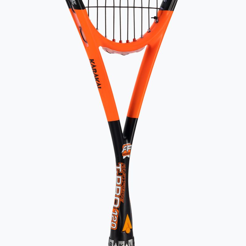 Squash racket Karakal T-Pro 120 orange and black KS22005 4